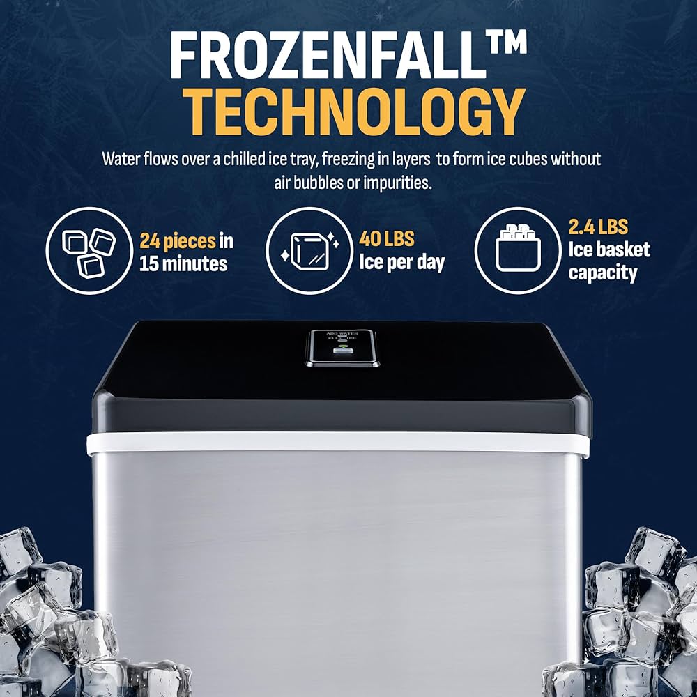 製氷機 シルバー ダークブルー 製氷機 シルバー ダークブルー 楽天市場】【送料無料】製氷機